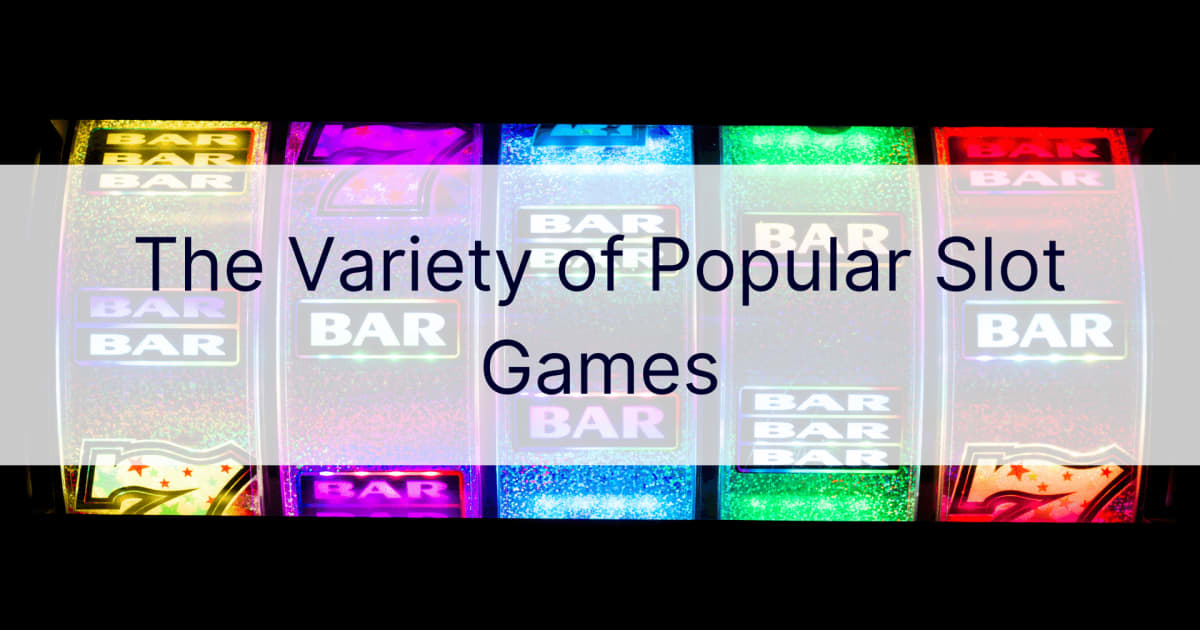 Variasjonen av populÃ¦re spilleautomater