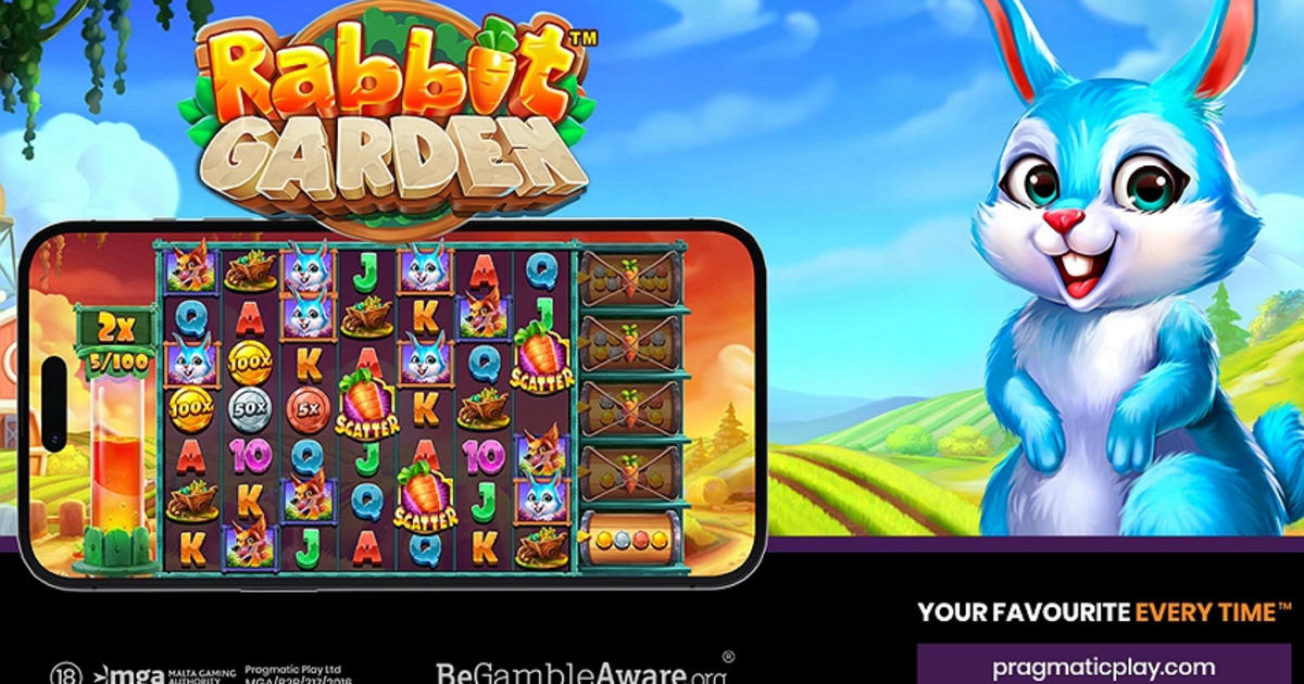 Pragmatic Play presenterer ny Rabbit Garden-spilleautomat