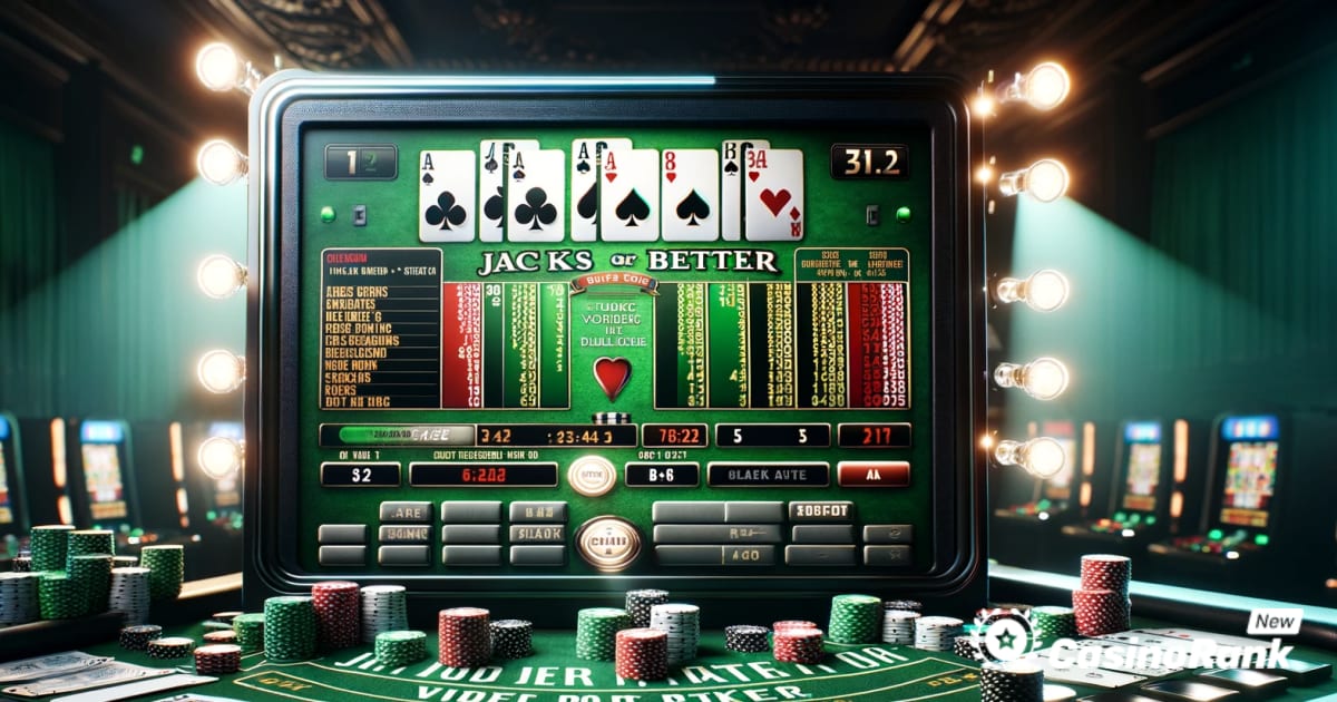 Smarte gamblere strategier for å vinne Jacks or Better Video Poker