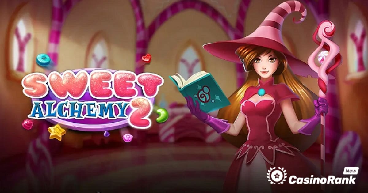 Play'n GO debuterer Sweet Alchemy 2 spilleautomat