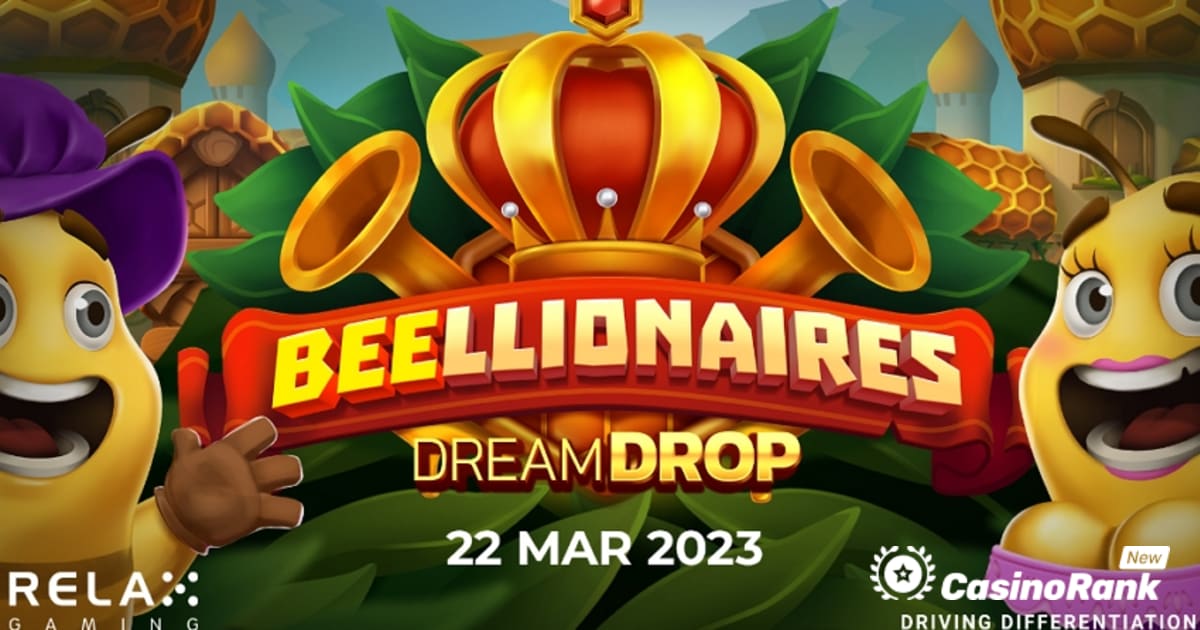 Relax Gaming lanserer Beellionaires Dream Drop med 10 000x utbetaling