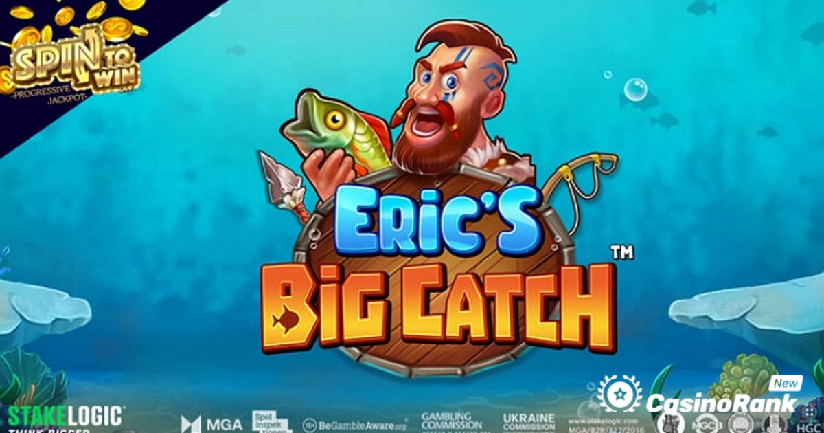 Stakelogic inviterer spillere til en fiskeekspedisjon i Eric's Big Catch
