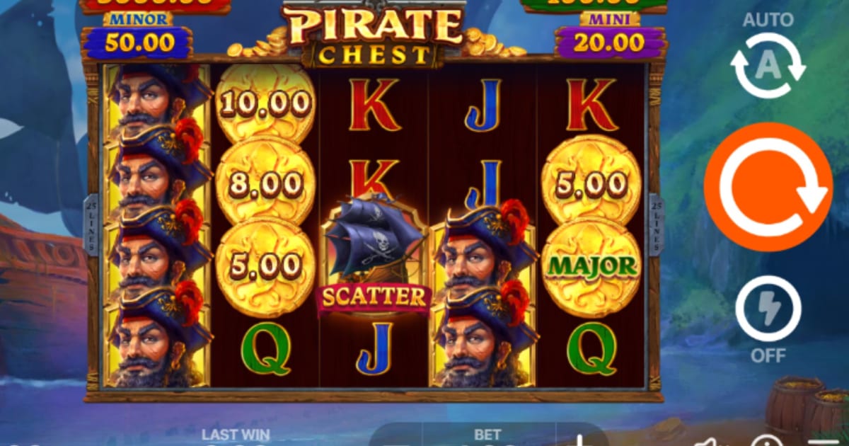 Jakt etter jackpotskatter med Playsons Pirate Chest: Hold og vinn